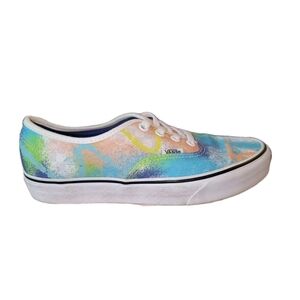 Vans Colorful Canvas Tie Unisex Sneakers W 7.5 M 6 Streetwear Skater